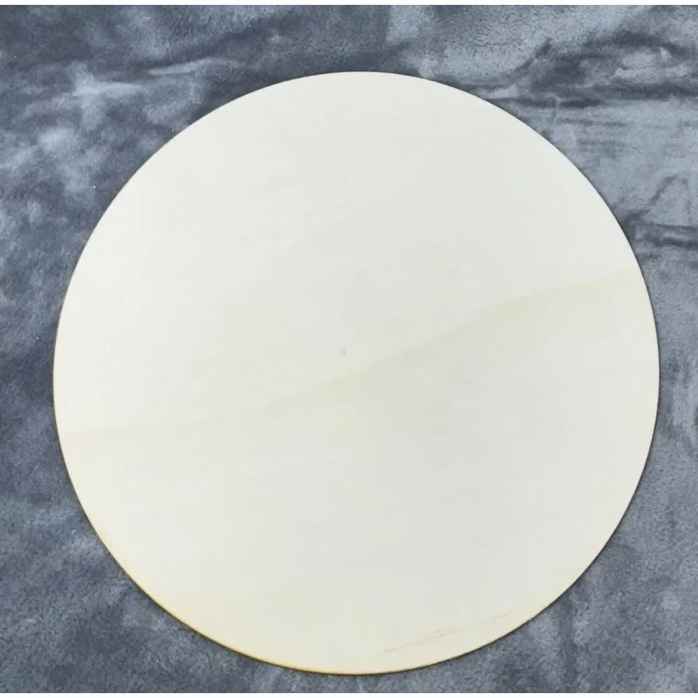 11‑Pack Wood Circles for Crafts 12